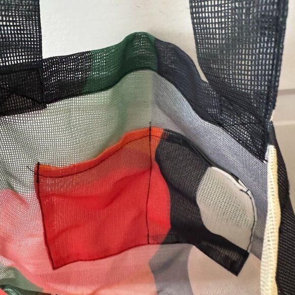 Junes Market Tote in Bold, Abstract Print - Picture 3 of 4